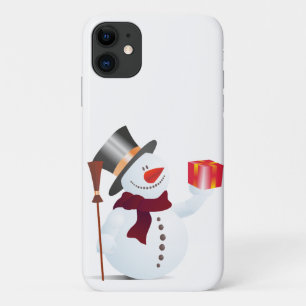 Sneeuwman / Sneeuwpop voor Kerstmis Case-Mate iPhone Case
