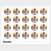 Sneeuwman stickers kerstcollectie (Vel)