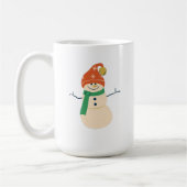 sneeuwman t door premora koffiemok (Links)