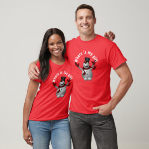 Sneeuwman T-shirt