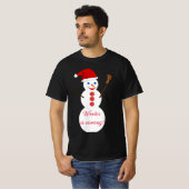 Sneeuwman T-shirt (Voorkant volledig)