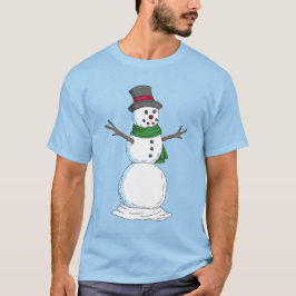 Sneeuwman T-shirt