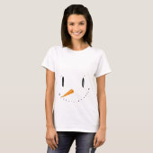 Sneeuwman T-shirt (Voorkant volledig)