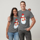 Sneeuwman Tand T-shirt (Unisex)
