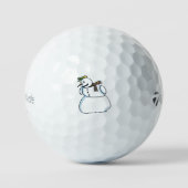 Sneeuwman Taylor Made TP5 golfballen 3 pk (Voorkant)