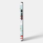 Sneeuwman telefoonhoesje Case-Mate iPhone case (Achterkant / Links)