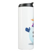 sneeuwman thermosbeker (Gedraaid links)