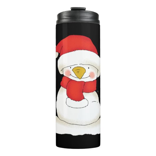 sneeuwman thermosbeker (Voorkant)