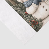 Sneeuwman Tissuepapier (Detail)