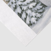 Sneeuwman Tissuepapier (Detail)