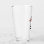 Sneeuwman Voetbal Kerstman Honkbal Sport Glas (Rechts)