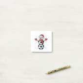 Sneeuwman Voetbal Kerstmis Santa Honkbal Sport Post-it® Notes (Op bureau)