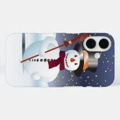 Sneeuwman voor Kerstmis Case-Mate iPhone Case (Achterkant (horizontaal))