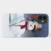 Sneeuwman voor Kerstmis Case-Mate iPhone Case (Achterkant (horizontaal))