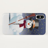 Sneeuwman voor Kerstmis Case-Mate iPhone Case (Achterkant (horizontaal))