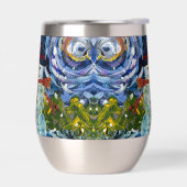 Sneeuwman Wijn Tumbler (Links)