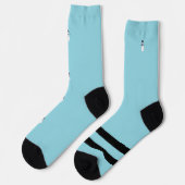 Sneeuwman Winter Crew Sokken Kerstcadeau (Links)
