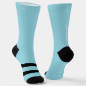 Sneeuwman Winter Crew Sokken Kerstcadeau (Gebogen)