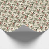 Sneeuwman Winter Dromen Cadeaupapier (Hoek)