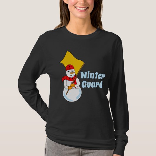 Sneeuwman Winter Guard T-shirt (Voorkant)