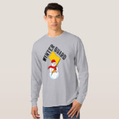 Sneeuwman Winter Guard T-shirt (Voorkant volledig)
