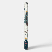 Sneeuwman Winter iPhone hoesjes (Achterkant / Links)