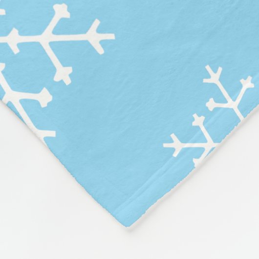 Sneeuwman Winter / Kerstmis Fleece Deken (Hoek)