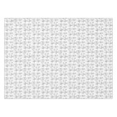 Sneeuwman Winter White Xmas Retro  feestelijk Tafelkleed (Voorkant (Horizontaal))