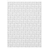 Sneeuwman Winter White Xmas Retro  feestelijk Tafelkleed (Voorkant)