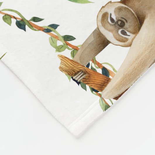 Sneeuwman Winter Wonderland Blanket Fleece Deken (Hoek)