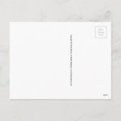 Sneeuwman - Xmas Briefkaart (Achterkant)