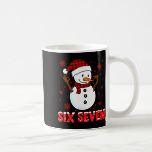 Sneeuwman Zes Zeven Meme Slang 6 7 Grappig 67 Kers Koffiemok