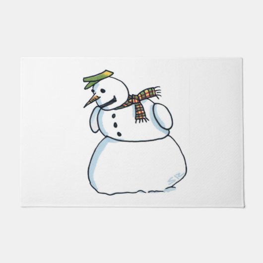 Sneeuwmandeurmat Deurmat (Voorkant)