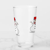 Sneeuwmanglas Tumbler (Links)