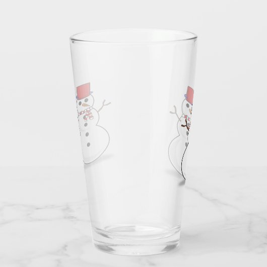 Sneeuwmanglas Tumbler (Rechts)