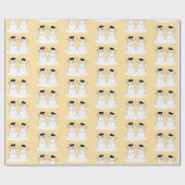 Sneeuwmannen Afstuderen Cadeaupapier (Vlak)