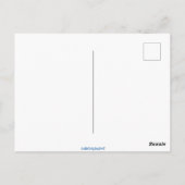 Sneeuwmannen Ansichtkaart blanco achterzijde Briefkaart (Achterkant)