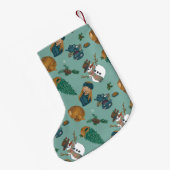 Sneeuwmannen, herten, koekjes. Aangepast met de na Kleine Kerstsok (Achterkant (Hangend))