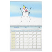 SNEEUWMANNEN HET HELE JAAR DOOR KALENDER (Jan 2027)