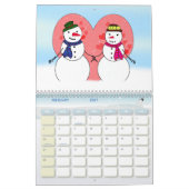 SNEEUWMANNEN HET HELE JAAR DOOR KALENDER (Feb 2027)