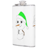 sneeuwmannen heupfles (Links)