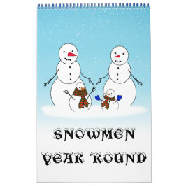 SNEEUWMANNEN JAAR 'RONDE KALENDER
