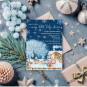 Sneeuwmannen Kerst Baby shower Kaart