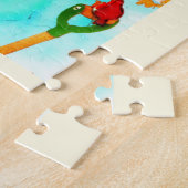 Sneeuwmannen Legpuzzel (Zijkant)
