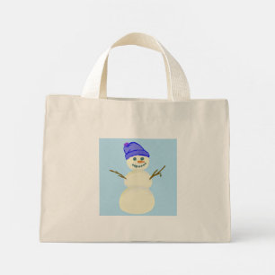 Sneeuwmannen Mini Tote Bag