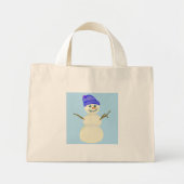 Sneeuwmannen Mini Tote Bag (Voorkant)
