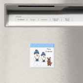 Sneeuwmannen & Rendieren Magneet (Insitu (Vaatwasser))