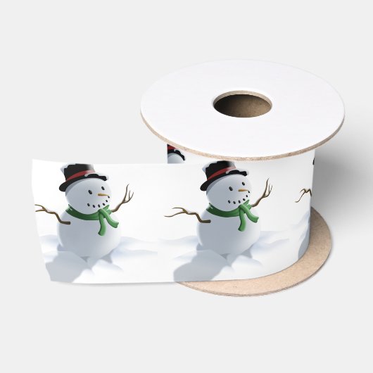 Sneeuwmannen Satijnen Lint (Spoel)