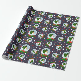 Sneeuwmannen Sneeuwbollen Cadeaupapier