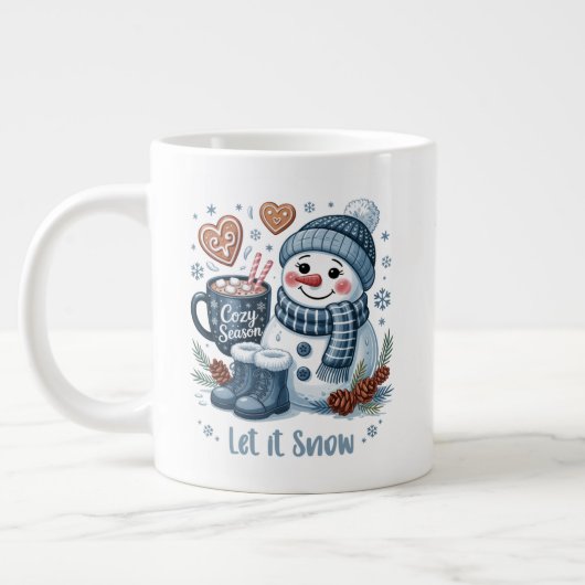 Sneeuwmannen Speciale Mok (Links)
